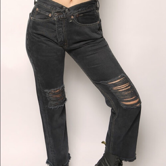 lexi jayde x iamkoko.la cross over levis jeans - Picture 4 of 10